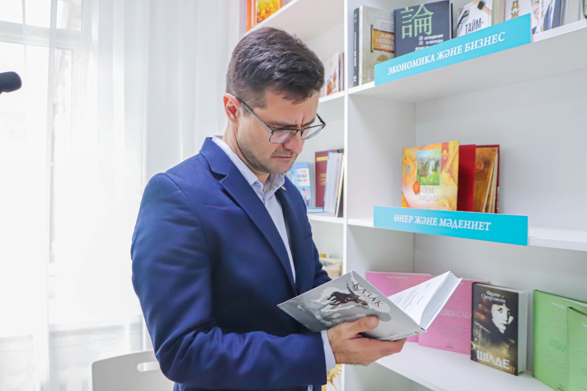 Кітап оқу мәдениеті: Павлодарда «Кітап – AMANAT» жобасы аясында 4-орталық ашылды
