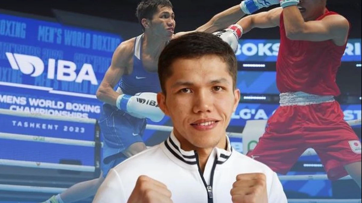 «Чемпиондар түні»: Санжар Ташкенбай өзбек боксшысын жеңді