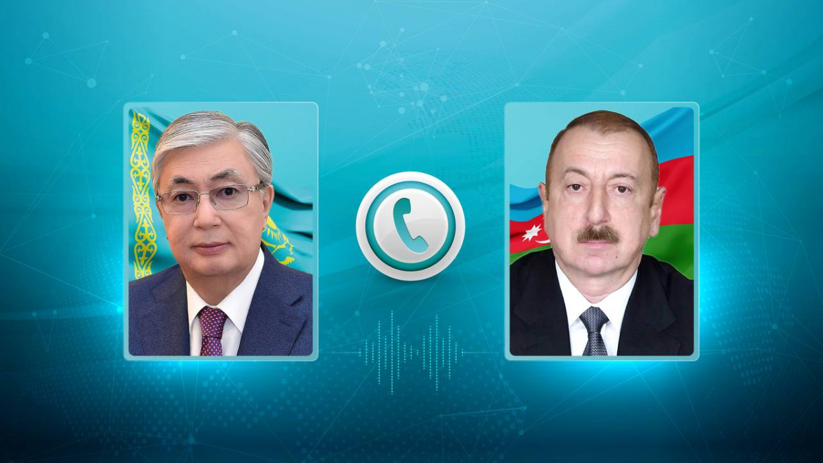 Мемлекет басшысы Әзербайжан президентімен телефон арқылы сөйлесті