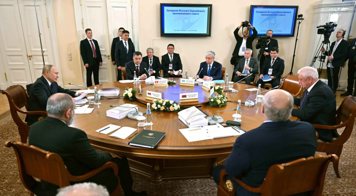 Мемлекет басшысы Жоғары Еуразиялық экономикалық кеңестің шағын құрамдағы отырысына қатысты