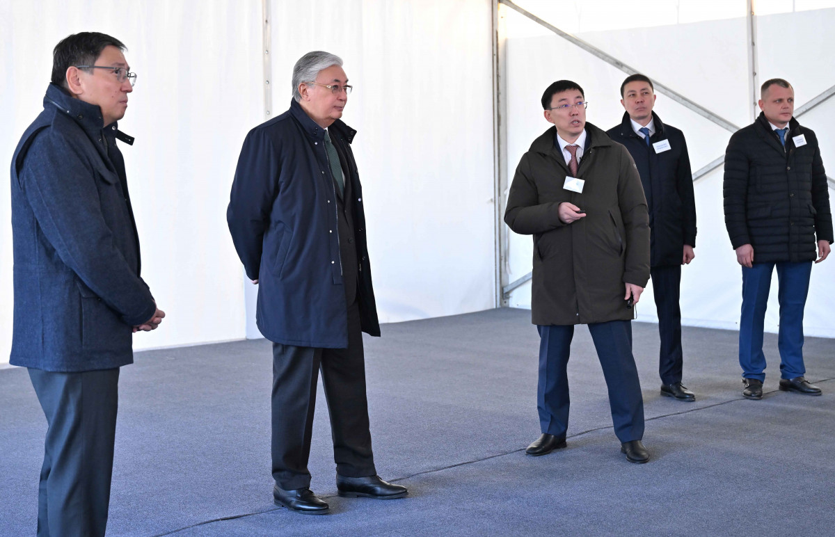 Президент Алматы қаласындағы сумен қамту нысандарының құрылысымен танысты