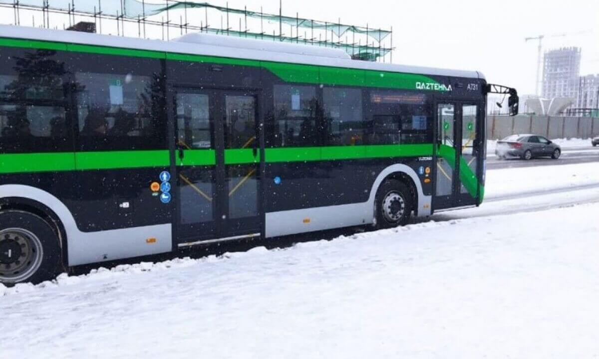 Астанада қала маңына қатынайтын бірнеше автобус уақытша тоқтатылды