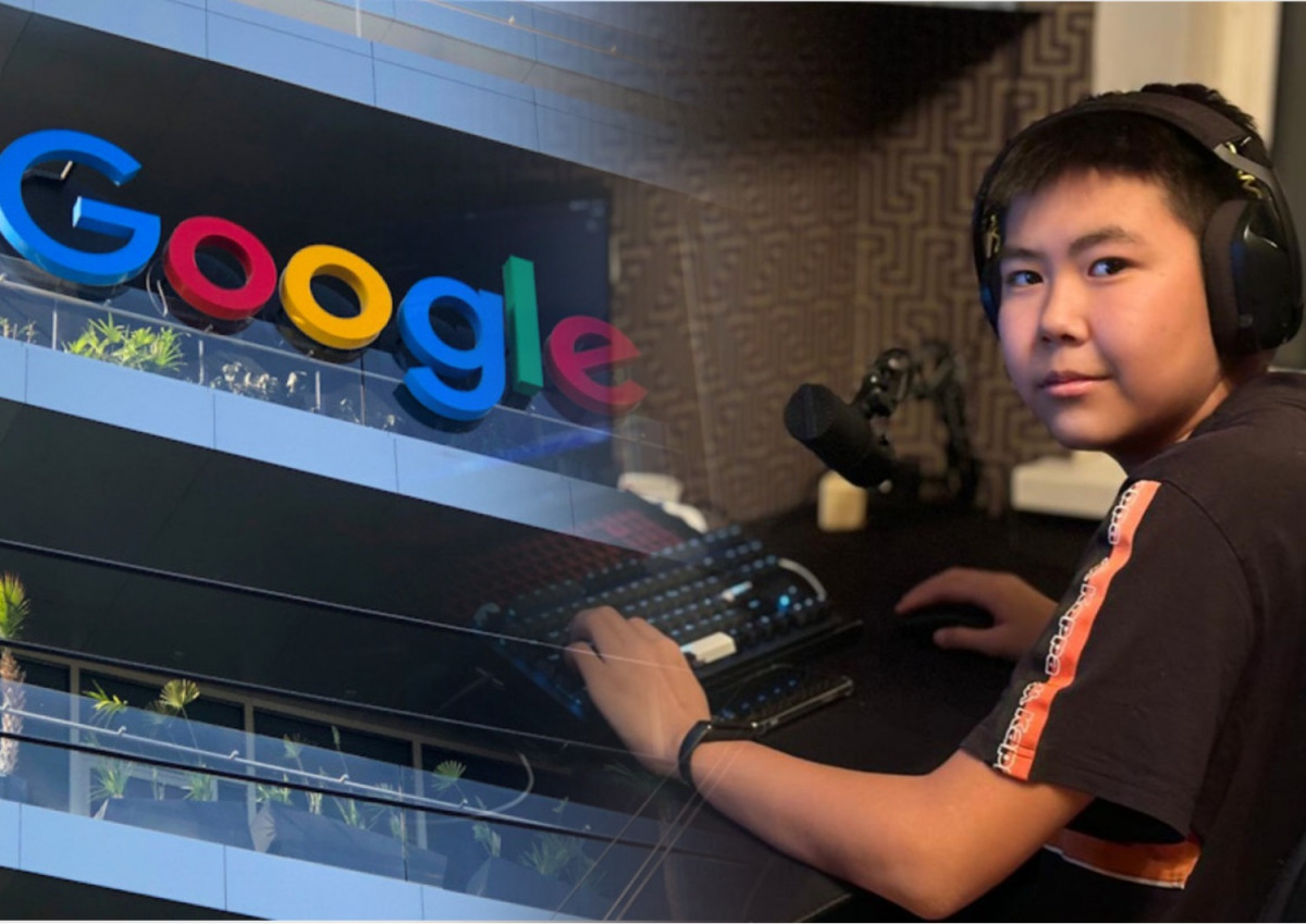 Айына 400 мың табатын 14 жастағы стартапшы: Google-да жұмыс істеуді армандаймын