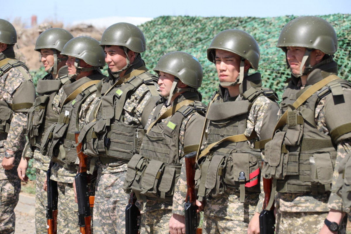 Астанада әскери оқу-жаттығу өтті